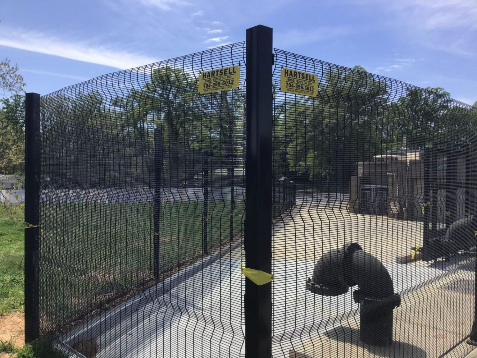 Our Work - Charlotte NC Fencing With Hartsell Brothers Fence Company